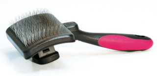 Self-cleaning brush