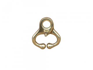 Brass Self-Locking Nose Lead 62mm - Calf